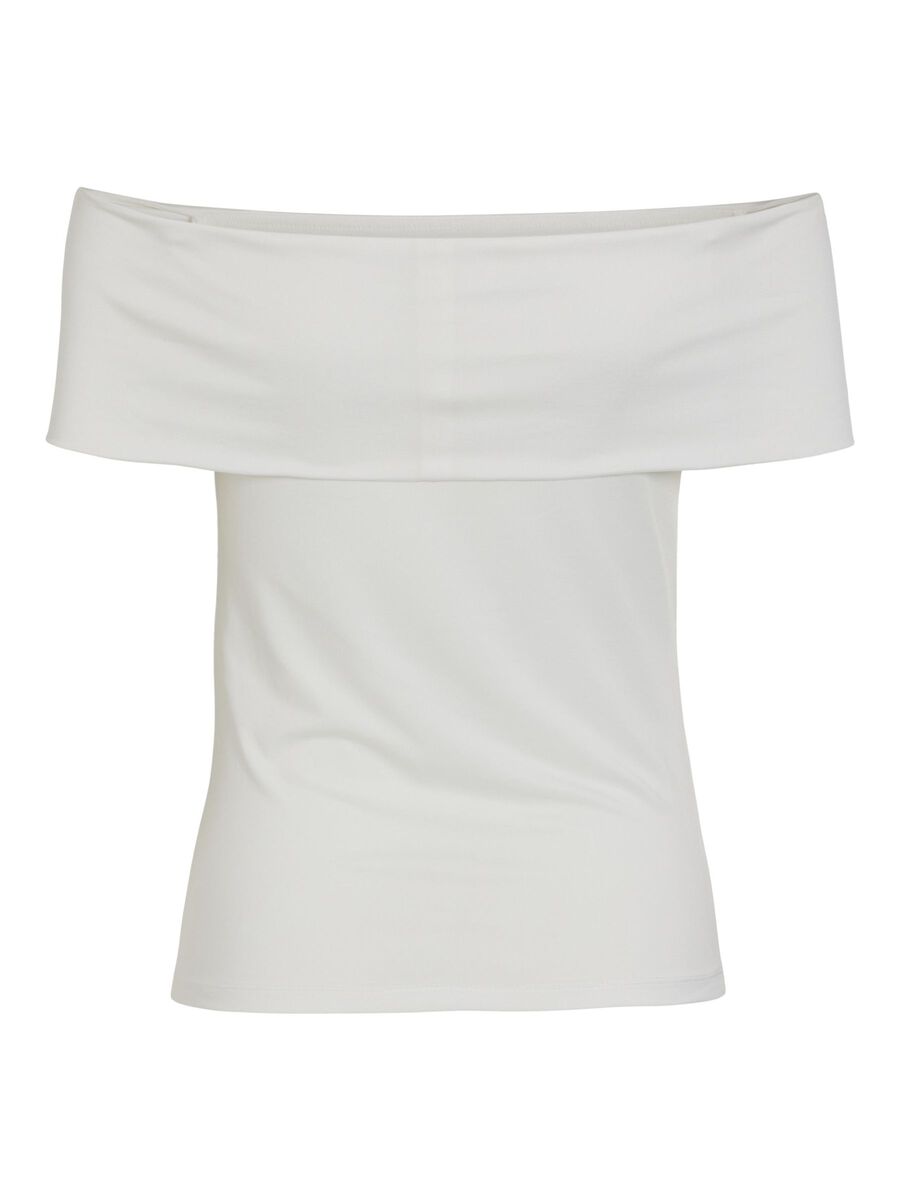 VILA OFF SHOULDER TOP, Snow White, highres - 14105117_SnowWhite_002.jpg