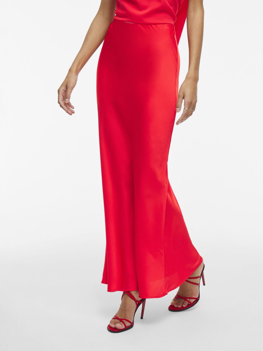 VILA HIGH WAIST MAXI SKIRT, Racing Red, highres - 14100713_RacingRed_003.jpg