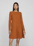 VILA LONG SLEEVED SHORT DRESS, Pumpkin Spice, highres - 14103271_PumpkinSpice_003.jpg
