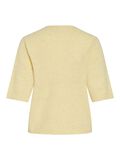 Product image thumbnail - VIMALLA MANGAS CORTAS CHAQUETA DE PUNTO, Pastel Yellow | 6