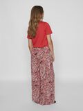 VILA GEMUSTERTE HOSE MIT WEITEM BEIN, Tomato, highres - 14102214_Tomato_1146217_004.jpg