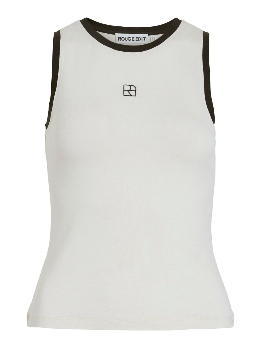 VILA SLEEVELESS TANK TOP, Birch, highres - 14106765_Birch_1184015_001.jpg