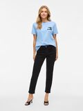 VILA VIALICE MID-WAIST STRAIGHT FIT JEANS, Black Denim, highres - 14108818_BlackDenim_1201544_005.jpg