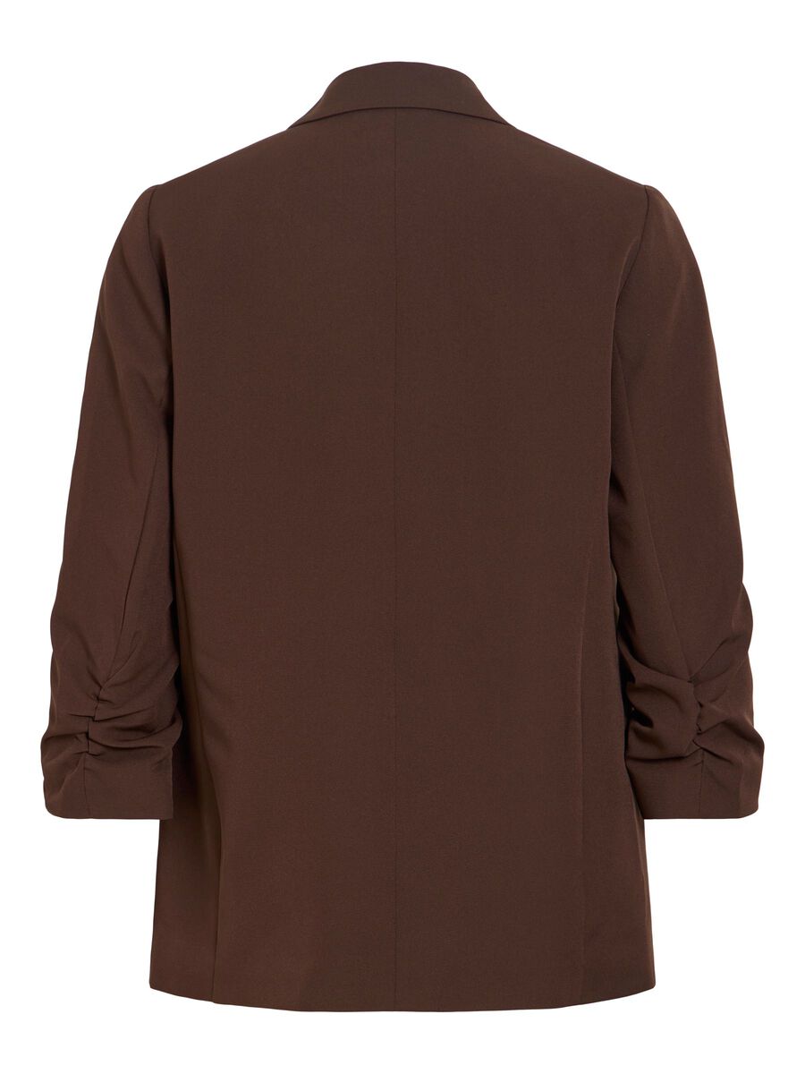 Product carousel image - VIJUNE - MANCHES 3/4 BLAZER, Coffee Bean | 2