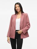 VILA À BOUTONNAGE SIMPLE BLAZER, Rose Brown, highres - 14107071_RoseBrown_003.jpg