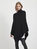 Vila GEBREIDE COL PONCHO, Black, highres - 14049523_Black_003.jpg