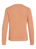 Vila BASIC KNITTED PULLOVER, Shell Coral, highres - 14082767_ShellCoral_002.jpg