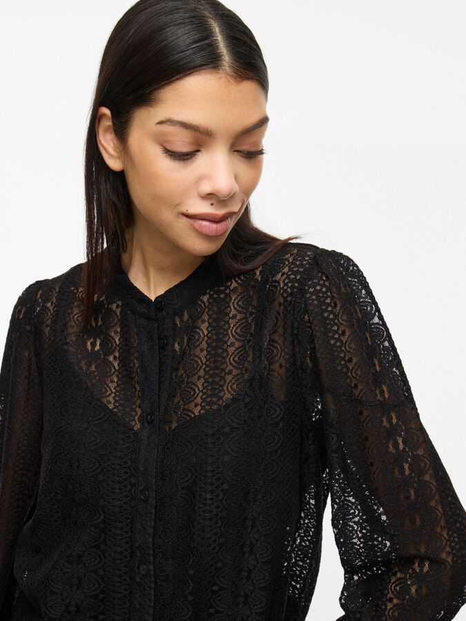 Blouses lange mouw beige VILA main image 0