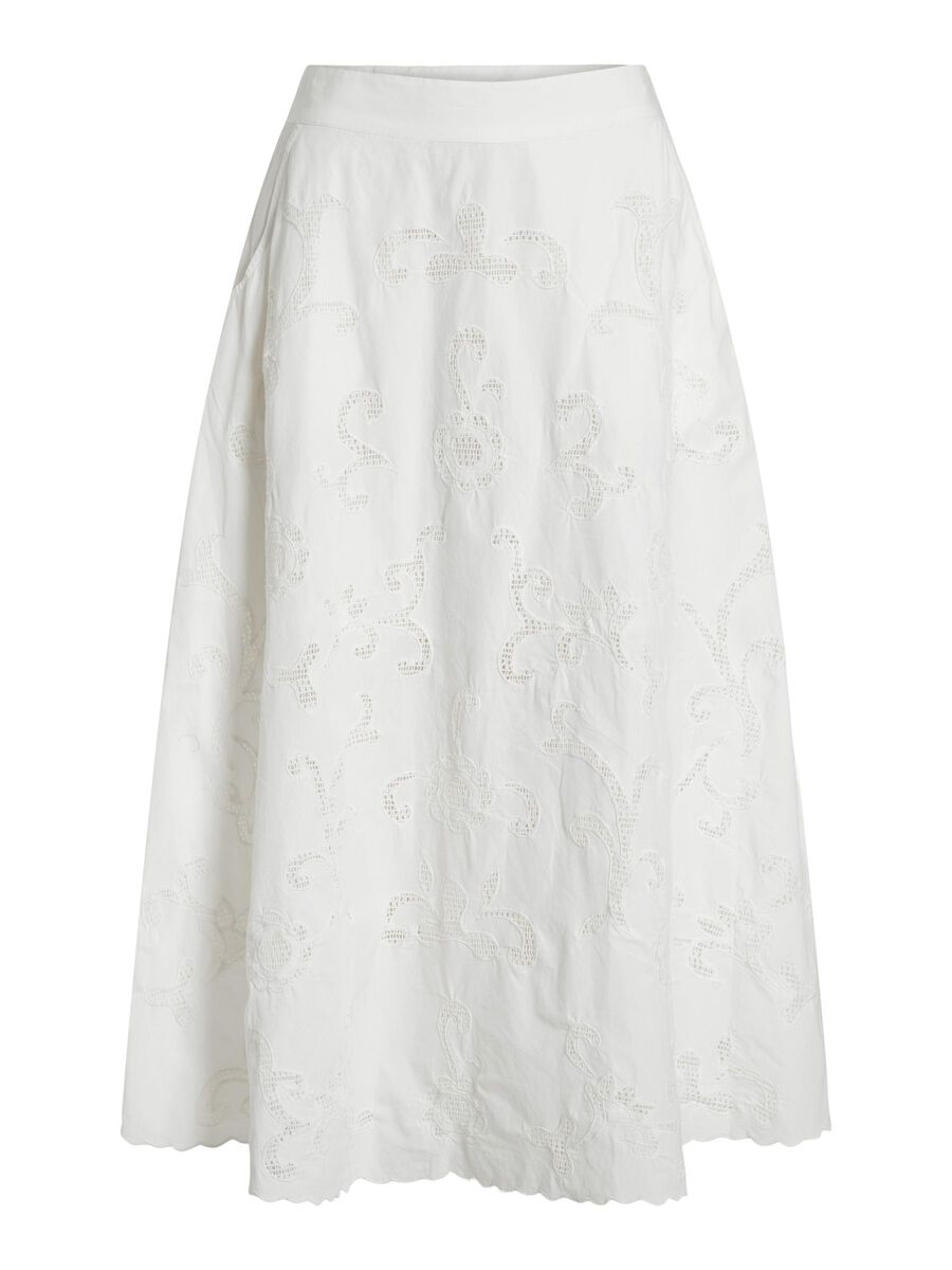 VILA HIGH WAIST MAXI SKIRT, Cloud Dancer, highres - 14105917_CloudDancer_001.jpg