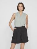VILA V-NECK SLEEVELESS TOP, Green Milieu, highres - 14099286_GreenMilieu_003.jpg