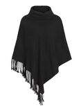 Object Collectors Item HIGH NECK PONCHO, Black, highres - 23030079_Black_001.jpg