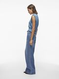 VILA TAILLE HAUTE JEAN LARGE, Dark Blue Denim, highres - 14103283_DarkBlueDenim_006.jpg