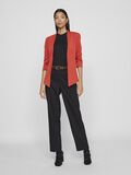 VILA VIHER 3/4 SLEEVED FORMFITTED BLAZER, Aurora Red, highres - 14039434_AuroraRed_005.jpg