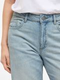 Product image thumbnail - VIPALMA MID-WAIST WIDE FIT JEANS, Light Blue Denim | 3