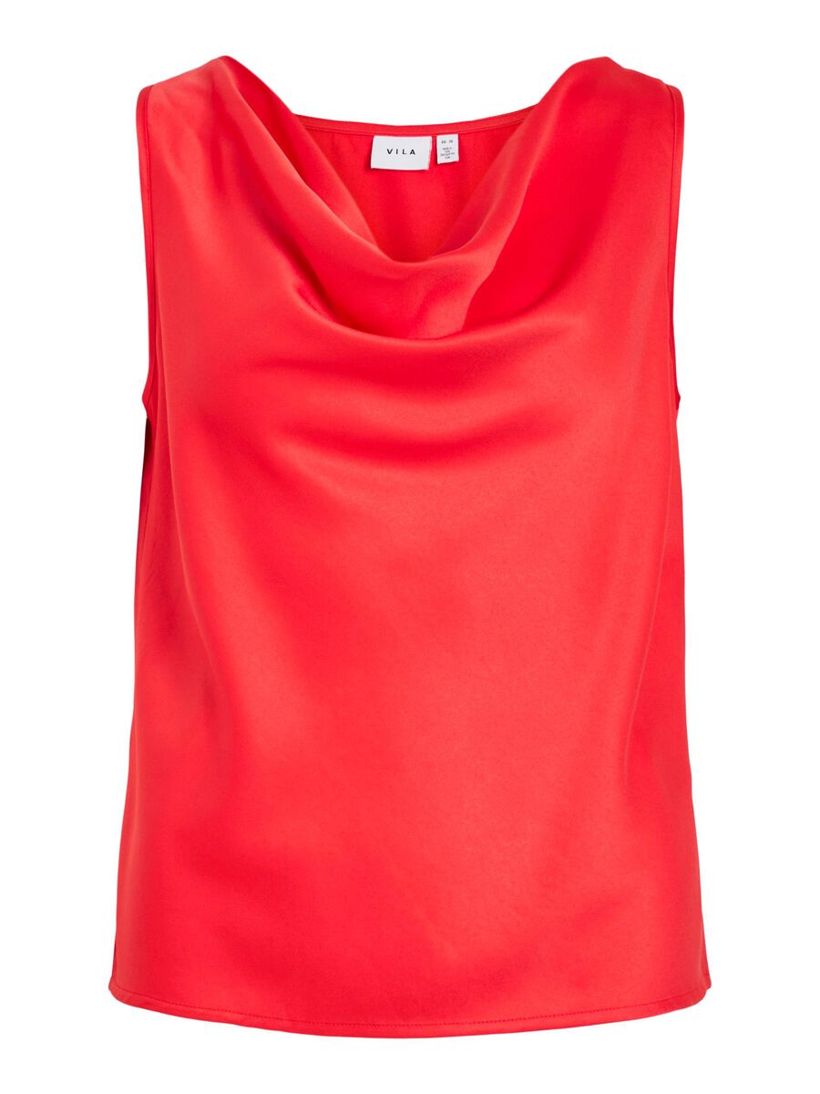 VILA DISEÑO EN CASCADA TOP SIN MANGAS, Poppy Red, highres - 14109692_PoppyRed_001.jpg