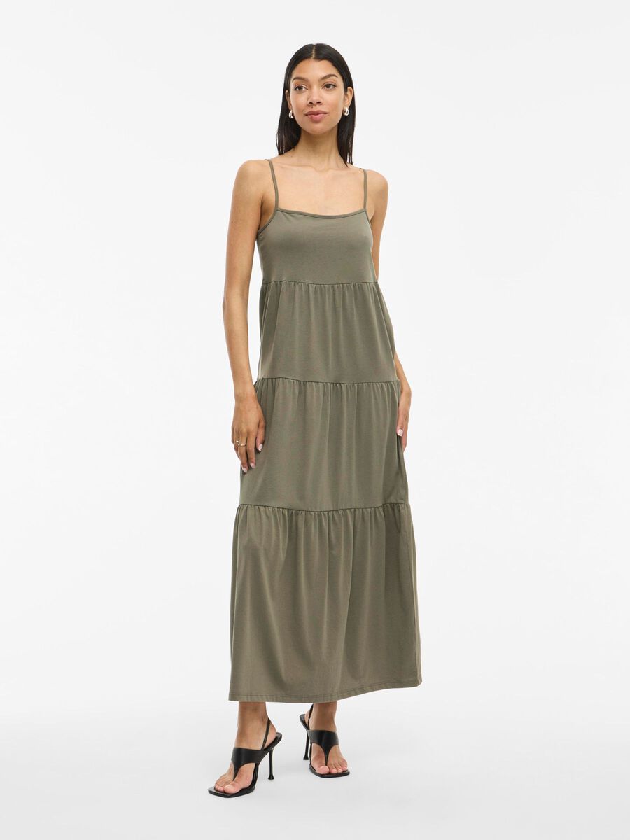 VILA TRÄGER MIDIKLEID, Dusty Olive, highres - 14110006_DustyOlive_003.jpg