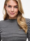 VILA VIRIKA HIGH NECK LONG SLEEVED TOP, Medium Grey Melange, highres - 14107470_MediumGreyMelange_1200102_007.jpg