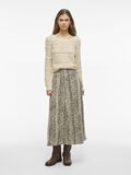 VILA ROUND NECK KNITTED PULLOVER, Birch, highres - 14104557_Birch_005.jpg