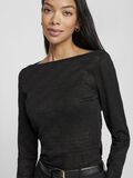 VILA BOATNECK LONG SLEEVED TOP, Black Beauty, highres - 14102437_BlackBeauty_006.jpg