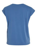Vila V-NECK SHORT SLEEVED TOP, Federal Blue, highres - 14074847_FederalBlue_002.jpg