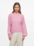 VILA HIGH NECK KNITTED PULLOVER, Bonbon, highres - 14108006_Bonbon_003.jpg