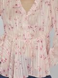 Vila KNOOPRIEM IN DE TAILLE TOP MET V-HALS, Ballerina, highres - 14079886_Ballerina_978070_007.jpg