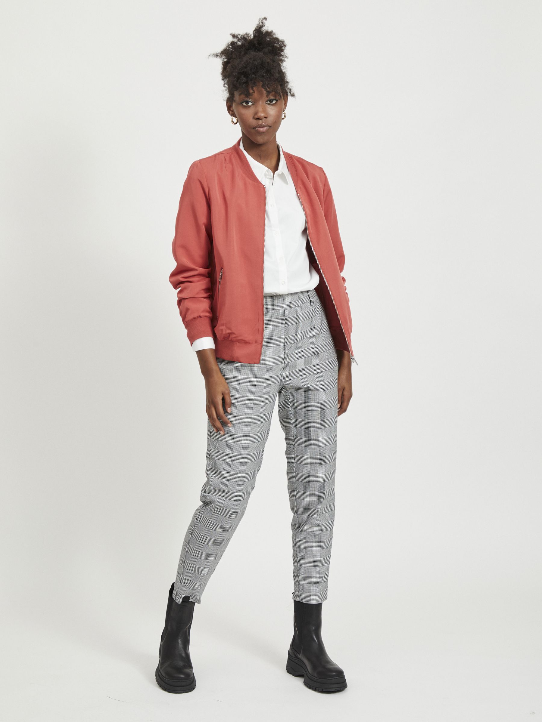 Penshoppe bomber jacket sales pink
