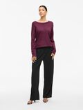 VILA VIRIL ROUND NECK KNITTED PULLOVER, Fig, highres - 14054177_Fig_958812_005.jpg