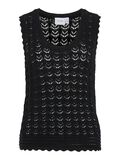 VILA VIDOLISE SLEEVELESS KNITTED TOP, Black Beauty, highres - 14105906_BlackBeauty_001.jpg