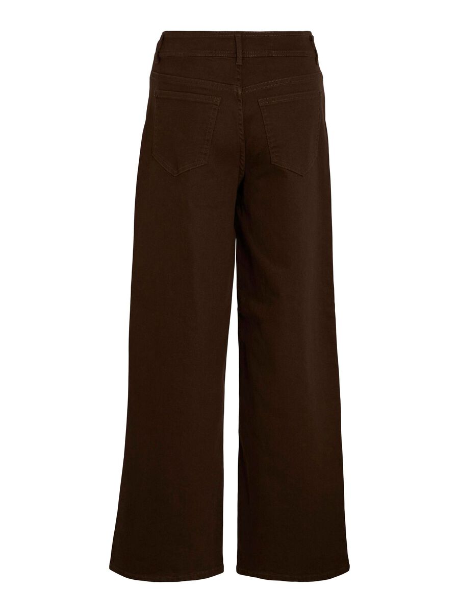 Product carousel image - VICHIA HIGH WAIST JEANS, Demitasse | 2
