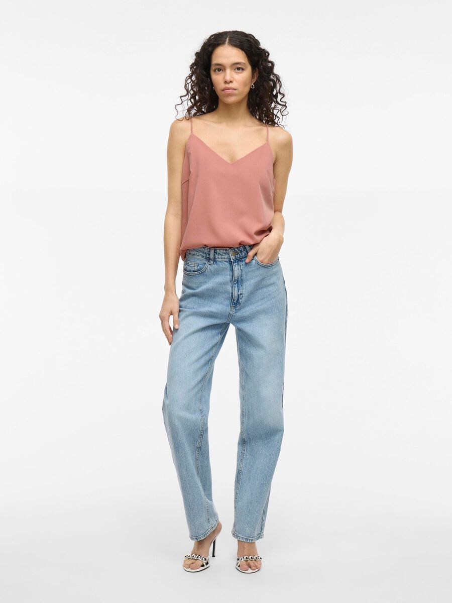 Carousel image - TOP COM TIRAS, Old Rose | 4