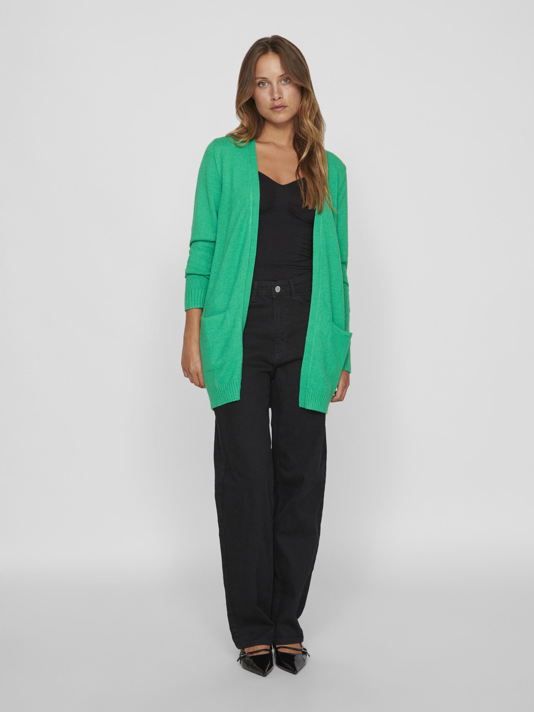 Bright 2025 green cardigan
