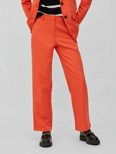 Vila TAILORED HIGH WAISTED TROUSERS, Tigerlily, highres - 14084696_Tigerlily_003.jpg
