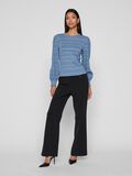 VILA ROUND NECK LONG SLEEVED TOP, Coronet Blue, highres - 14109892_CoronetBlue_005.jpg