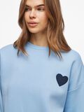 VILA LONG SLEEVED SWEATSHIRT, Blissful Blue, highres - 14107419_BlissfulBlue_1188815_006.jpg