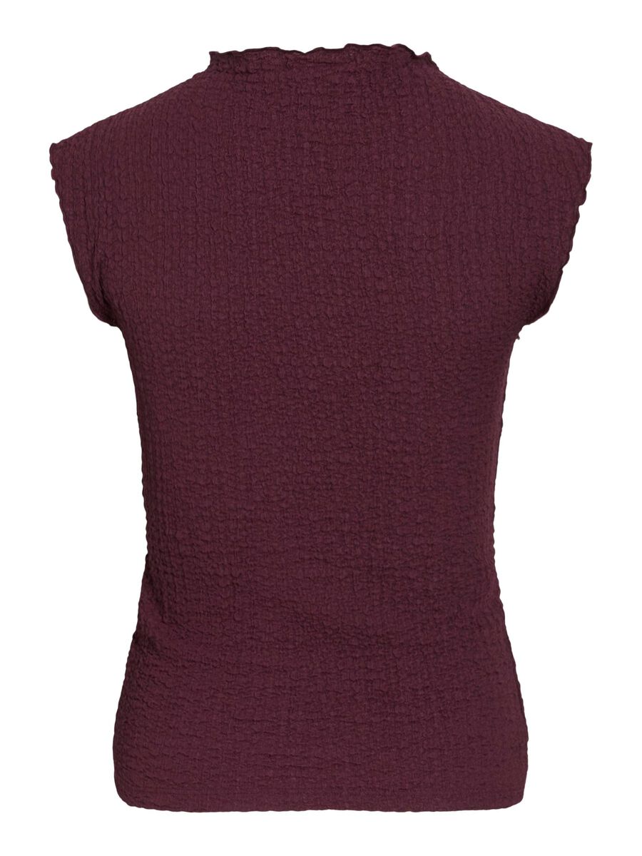 VILA VIDELIA HIGH NECK SLEEVELESS TOP, Fig, highres - 14112111_Fig_002.jpg