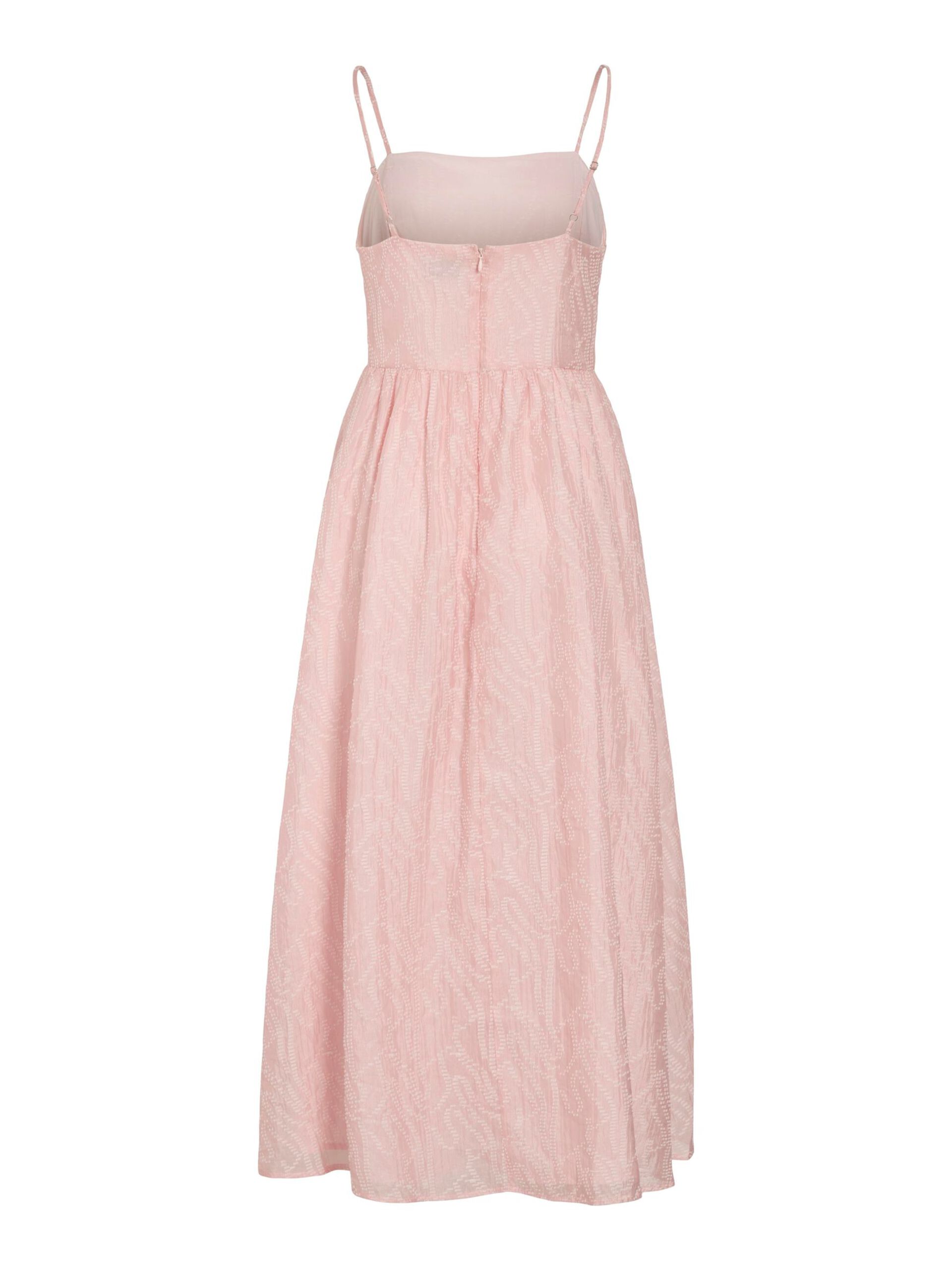 Carousel image - VIROJA STRAP MIDI DRESS, Pink Nectar | 7