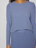 VILA ROUND NECK LONG SLEEVED TOP, Bijou Blue, highres - 14100740_BijouBlue_1136758_007.jpg