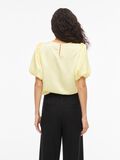 Product image thumbnail - VIELLETTE ROUND NECK TOP A MANICHE CORTE, Pastel Yellow | 2