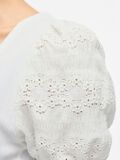 VILA SQUARE NECK SHORT SLEEVED TOP, Snow White, highres - 14108367_SnowWhite_006.jpg