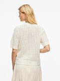VILA VIVUA - MANCHES COURTES CARDIGAN EN MAILLE, Cloud Dancer, highres - 14109641_CloudDancer_004.jpg