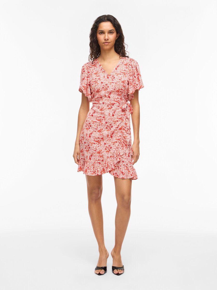 Carousel image - VIPADDINA - SHORT ROBE CACHE-C&OElig;UR, Cloud Dancer | 1