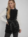 Vila PETITE - FAUX FUR WAISTCOAT, Black, highres - 14093293_Black_007.jpg
