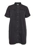 Noisy May CURVE DENIM MINI DRESS, Black, highres - 27030543_Black_001.jpg