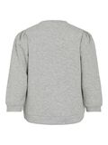 VILA VIREFLECT 3/4 SLEEVED SWEATSHIRT, Light Grey Melange, highres - 14112387_LightGreyMelange_002.jpg