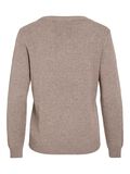 VILA VIRIL ROUND NECK KNITTED PULLOVER, Falcon, highres - 14054177_Falcon_714851_002.jpg