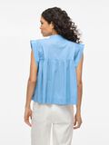 VILA DISEÑO CORTO CAMISA SIN MANGAS, Blissful Blue, highres - 14105236_BlissfulBlue_004.jpg