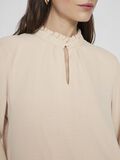 VILA HIGH NECK LONG SLEEVED TOP, Birch, highres - 14109876_Birch_006.jpg