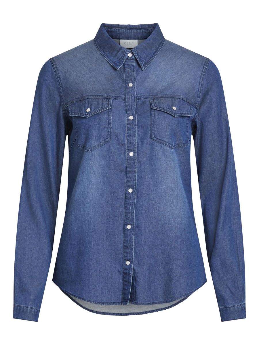 Women's Shirt Esmara. Blue. S. Used. Satisfactory – Outlet Deja Vu