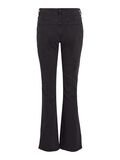 VILA MID WAIST FLARED JEANS, Black Denim, highres - 14099835_BlackDenim_002.jpg